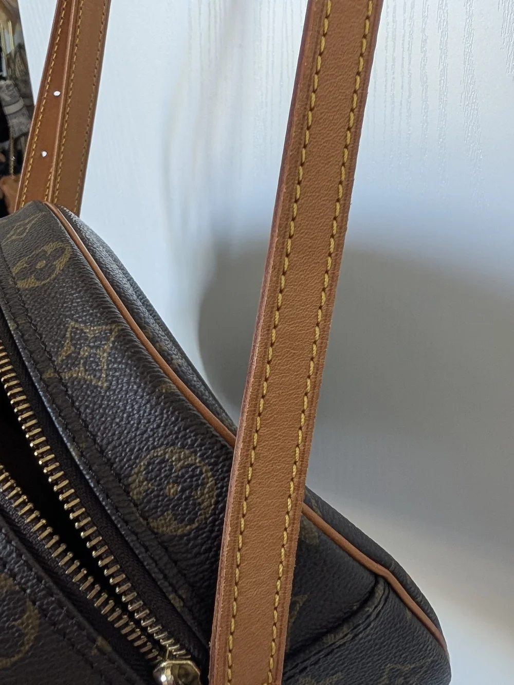 Louis Vuitton Blois Brown Monogram Crossbody Bag